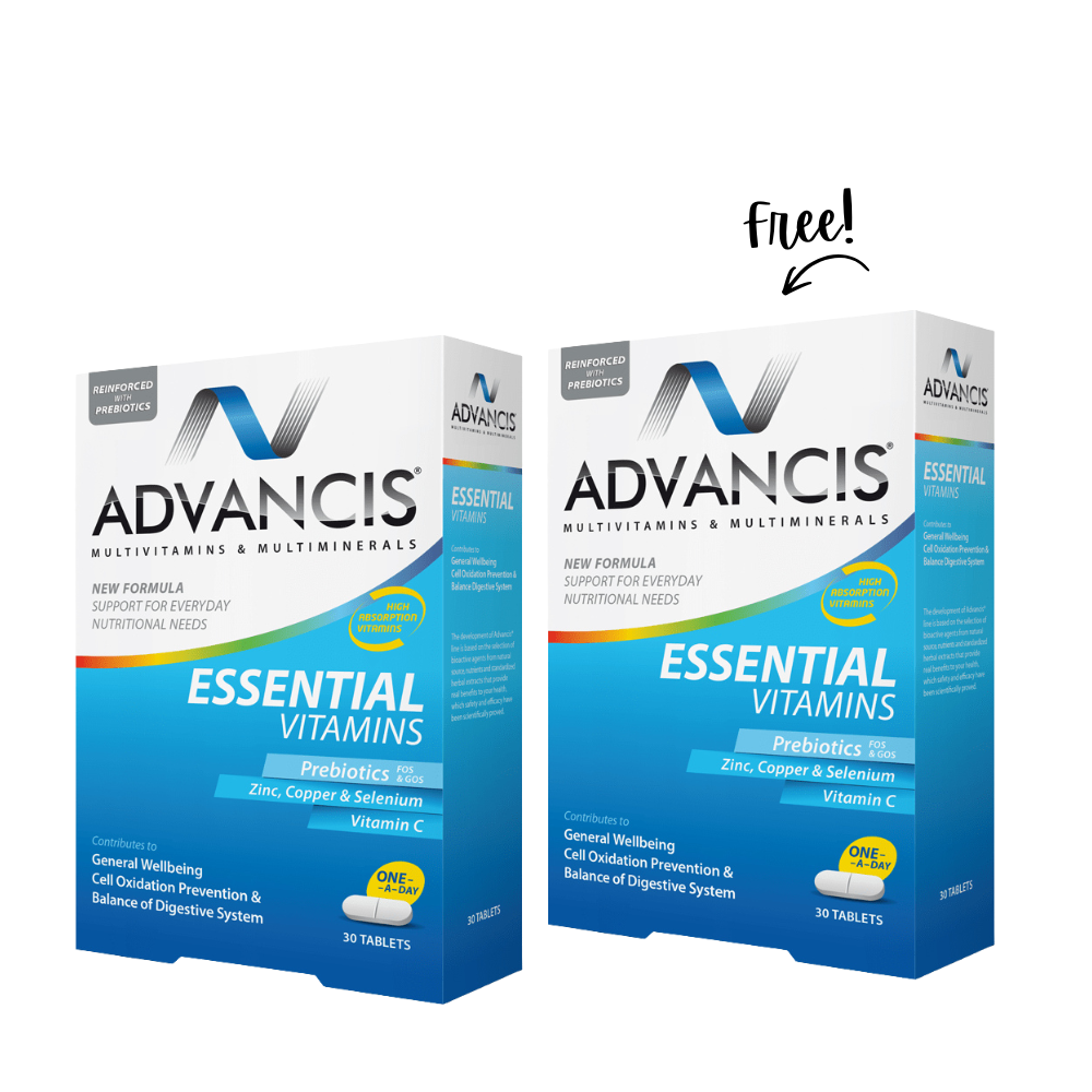 Essential Vitamins 2x30 Tablets | Buy 1 Get 1 Free